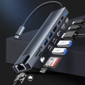 MultiPort 8-in-1 Type-C USB 3.0 Docking Station