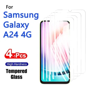 Samsung Galaxy A24 Tempered Glass Screen Protector 9H Anti Scratch 1-4PCS
